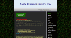Desktop Screenshot of cvibeinsurance.com